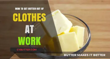 Quick Fix: Removing Butter Stains from Work Clothes Effortlessly