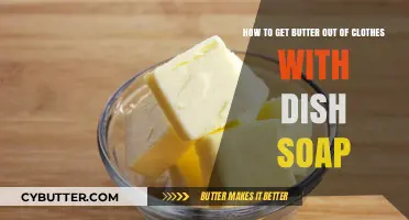 Quick Fix: Removing Butter Stains from Clothes Using Dish Soap