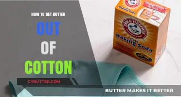 Effective Methods to Remove Butter Stains from Cotton Fabric Easily