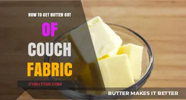 Effective Tips to Remove Butter Stains from Couch Fabric Easily