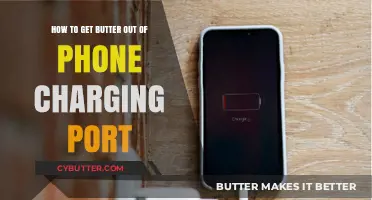 Quick Fix: Removing Butter from Your Phone Charging Port