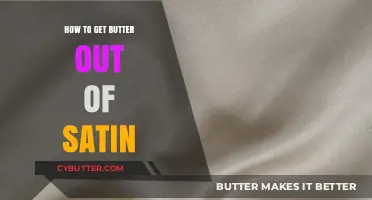 Effective Tips to Remove Butter Stains from Satin Fabric Easily