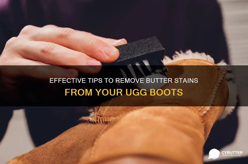 how to get butter out of ugg boots