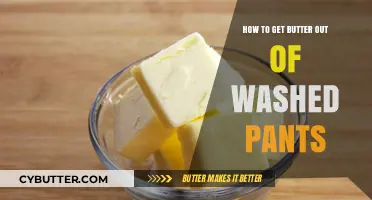 Effective Tips to Remove Butter Stains from Washed Pants Easily