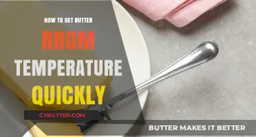 Quickly Soften Butter to Room Temperature: Simple and Effective Methods