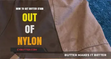 Effective Butter Stain Removal Tips for Nylon Fabrics and Gear