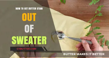 Effective Tips to Remove Butter Stains from Your Sweater Easily