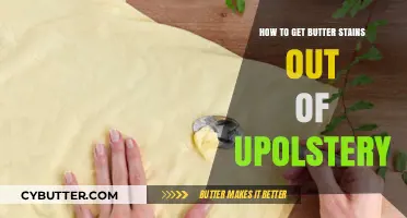 Effective Tips to Remove Butter Stains from Upholstery Easily