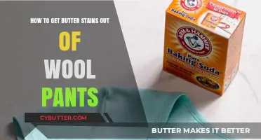 Effective Methods to Remove Butter Stains from Wool Pants Easily