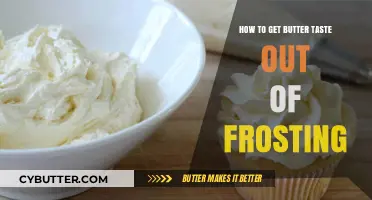 Eliminate Butter Flavor: Tips to Neutralize Frosting's Unwanted Taste
