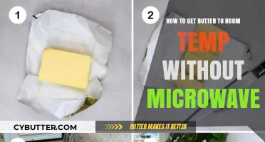 Quick Tips to Soften Butter Without Using a Microwave
