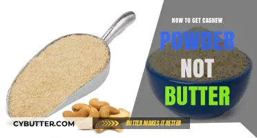 Perfect Cashew Powder: Simple Steps to Avoid Butter Consistency