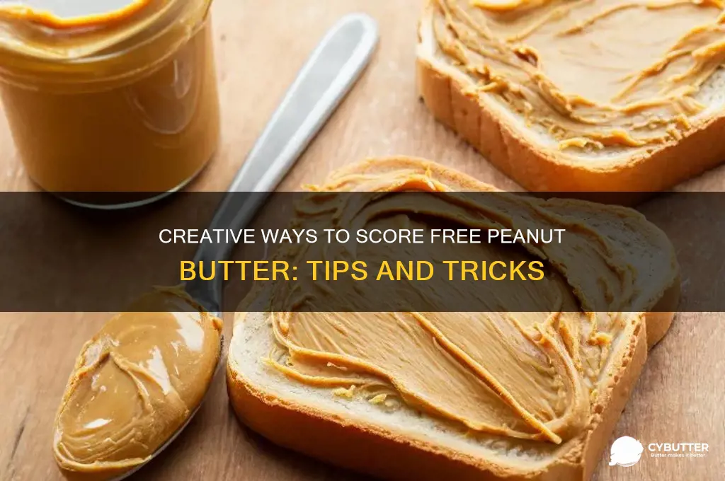 how to get free peanut butter