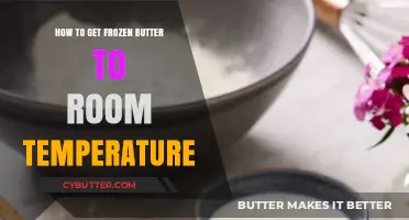 Quickly Soften Frozen Butter: Simple Tips for Room Temperature