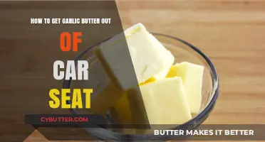Effective Tips to Remove Garlic Butter Stains from Car Seats