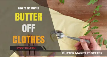 Quick Fixes: Removing Melted Butter Stains from Clothes Effortlessly