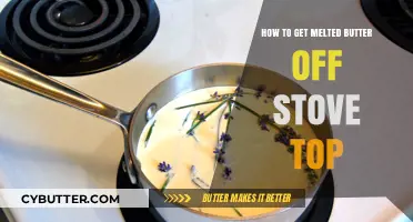 Quick Tips to Remove Melted Butter from Your Stove Top