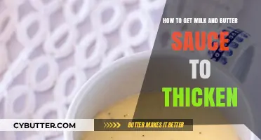Mastering Milk and Butter Sauce: Simple Thickening Techniques for Perfect Consistency