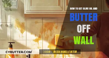 Effective Tips to Remove Olive Oil and Butter Stains from Walls