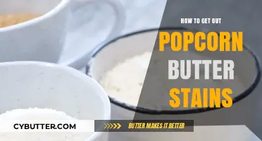 Quick Fixes: Removing Popcorn Butter Stains from Clothes and Upholstery