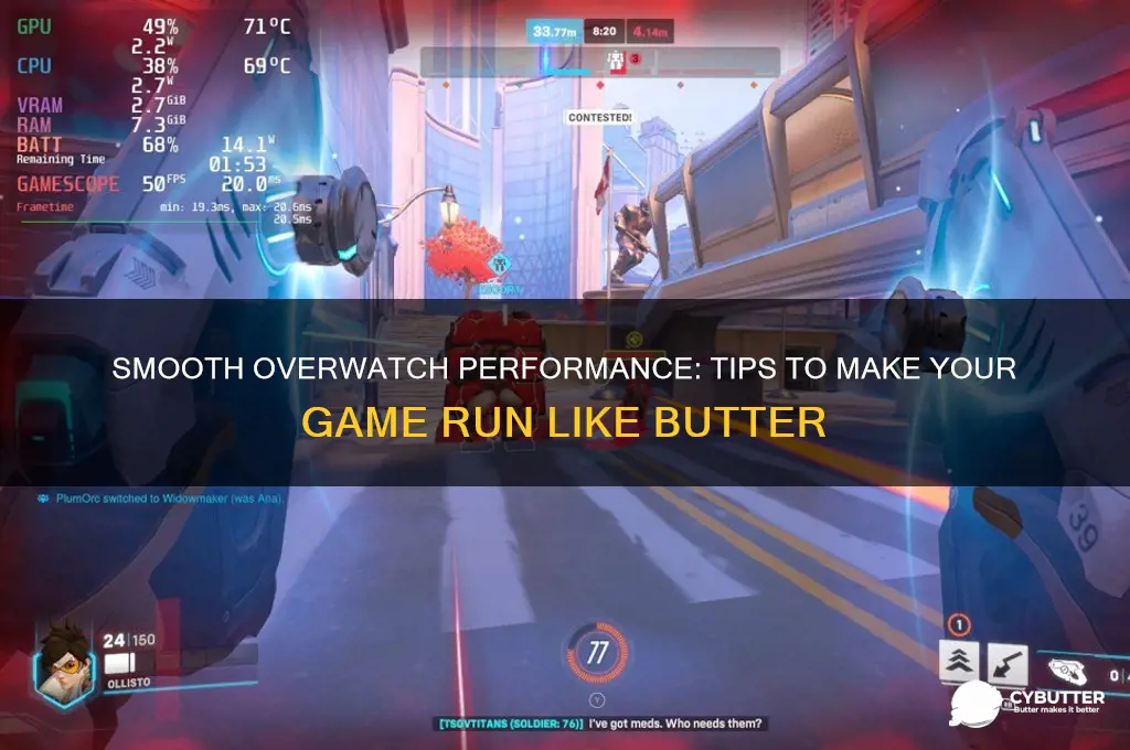 how to get ow running like butter