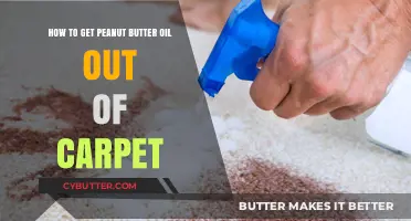 Effective Methods to Remove Peanut Butter Oil Stains from Carpet