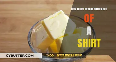 Quick Fixes: Removing Peanut Butter Stains from Your Shirt Easily