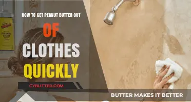 Quickly Remove Peanut Butter Stains from Clothes: Easy Cleaning Tips