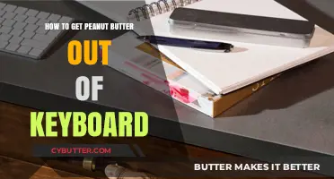 Quick Fixes: Removing Peanut Butter from Your Keyboard Easily