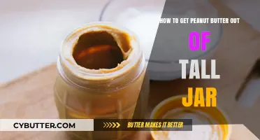 Mastering the Art of Extracting Peanut Butter from Tall Jars