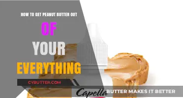 Peanut Butter Removal Hacks: Clean Up Sticky Messes Everywhere Easily