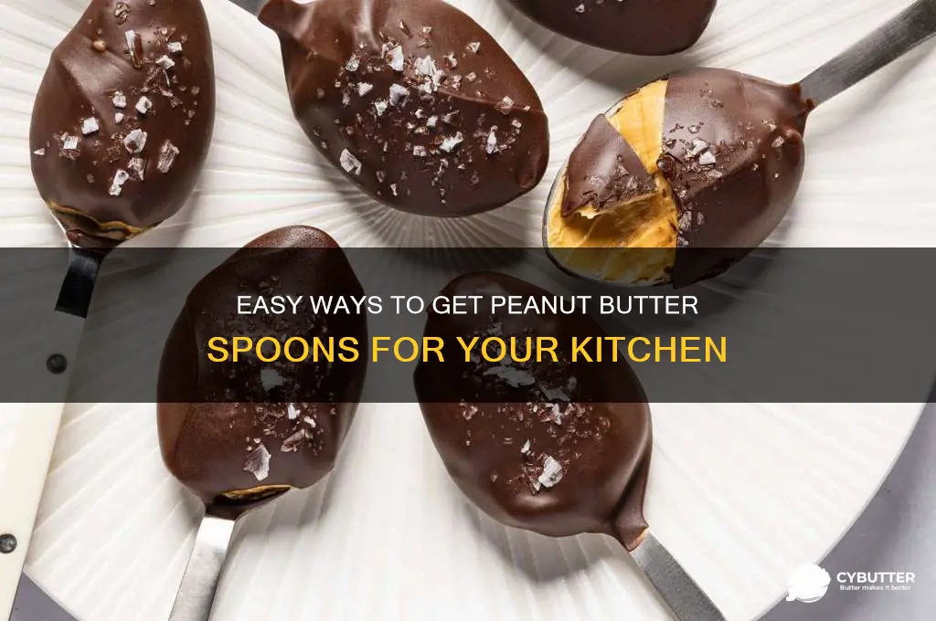 how to get peanut butter spoons