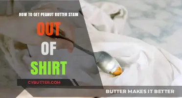 Quick Fixes: Removing Peanut Butter Stains from Your Favorite Shirt