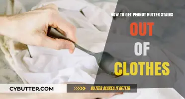 Quick Fixes: Removing Peanut Butter Stains from Clothes Effortlessly