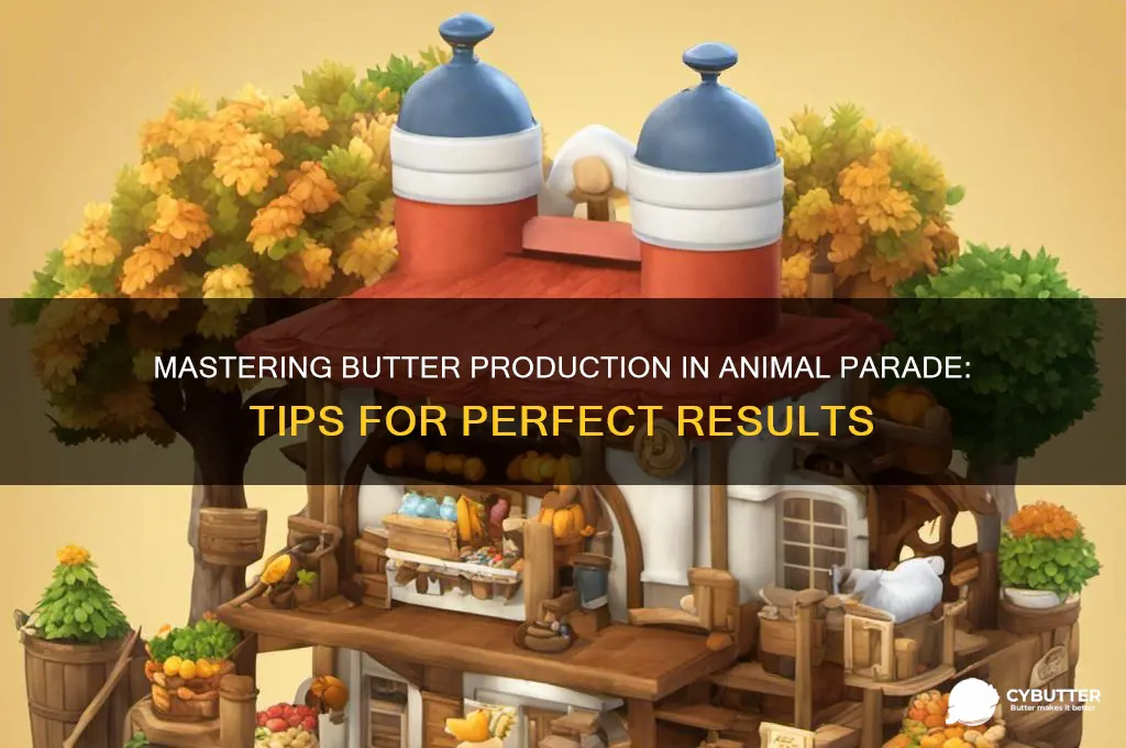 how to get perfect butter in animal parade