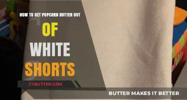Quick Fix: Removing Popcorn Butter Stains from White Shorts Easily
