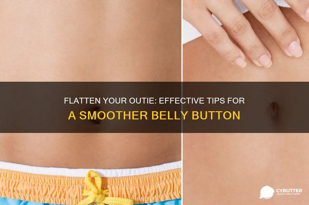 how to get rid of an outie belly butto