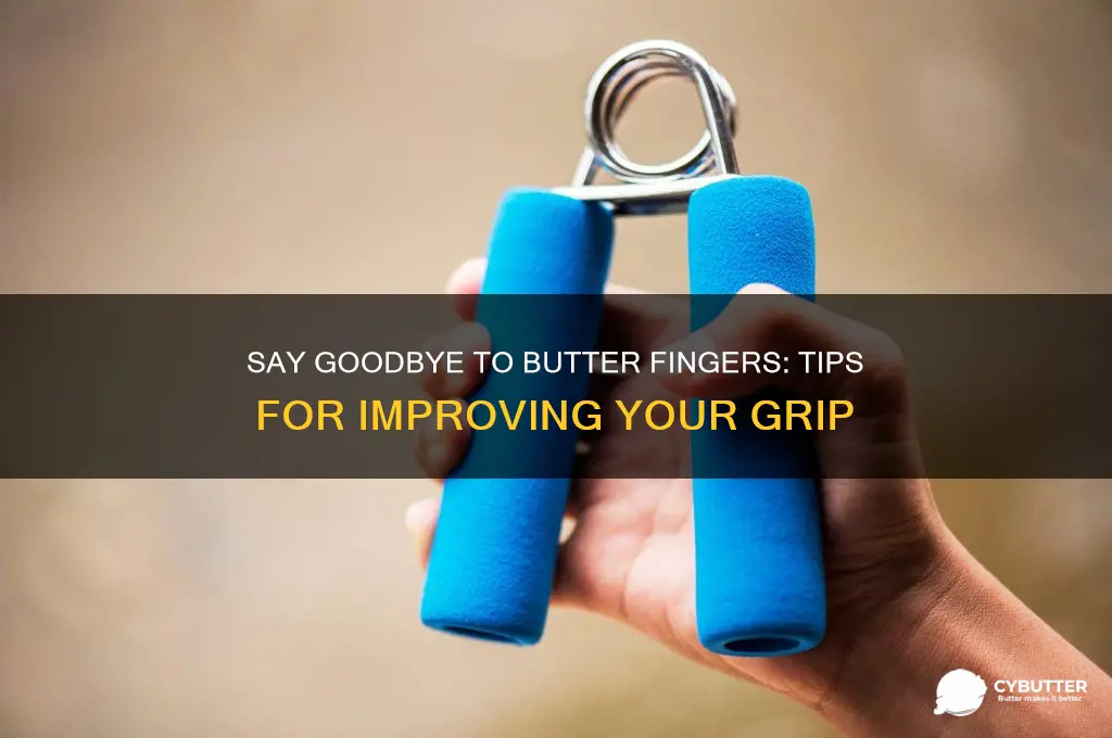how to get rid of butter fingers