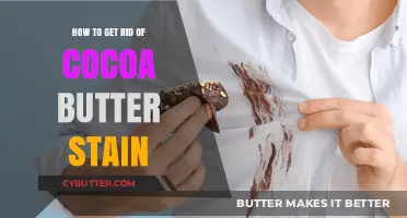 Effective Ways to Remove Cocoa Butter Stains from Fabric and Surfaces
