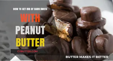 Peanut Butter Remedy: Brighten Dark Knees Naturally with This DIY Trick