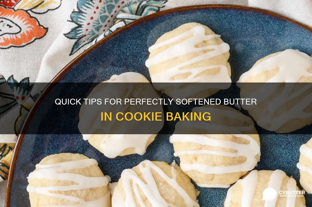 how to get soften butter for cookies