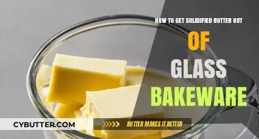 Easy Tips to Remove Solidified Butter from Glass Bakeware