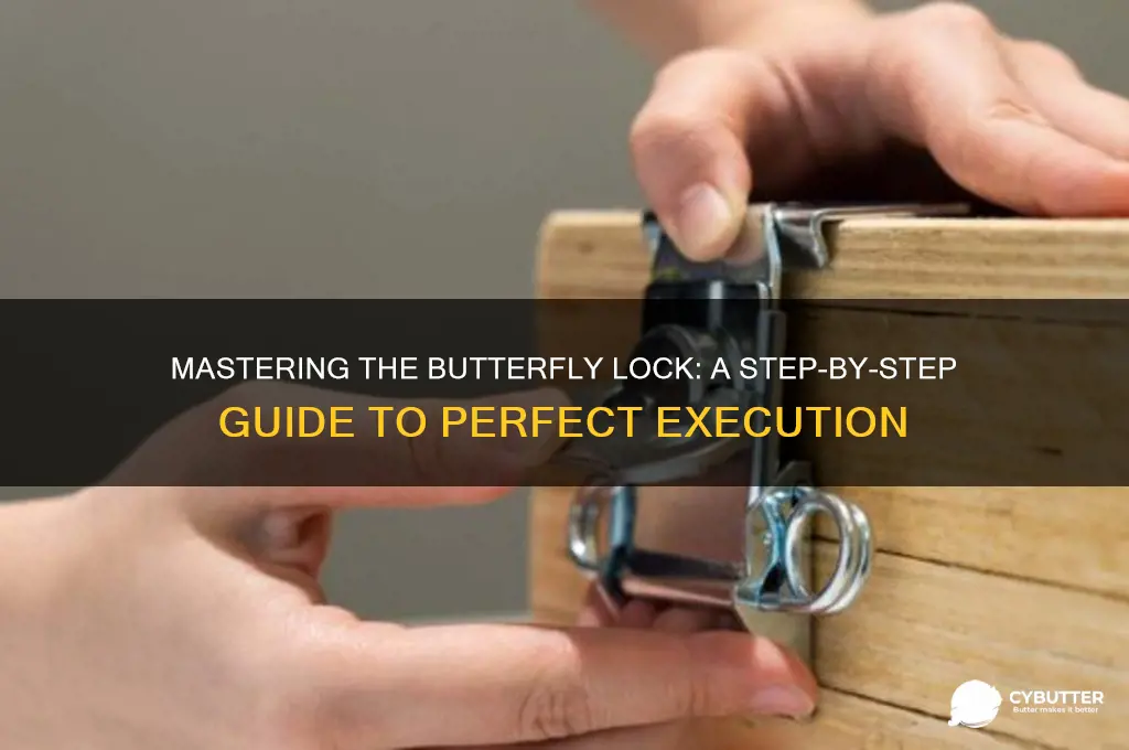 how to get the butter fly lock