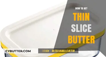 Effortless Techniques for Achieving Perfectly Thin Sliced Butter Every Time