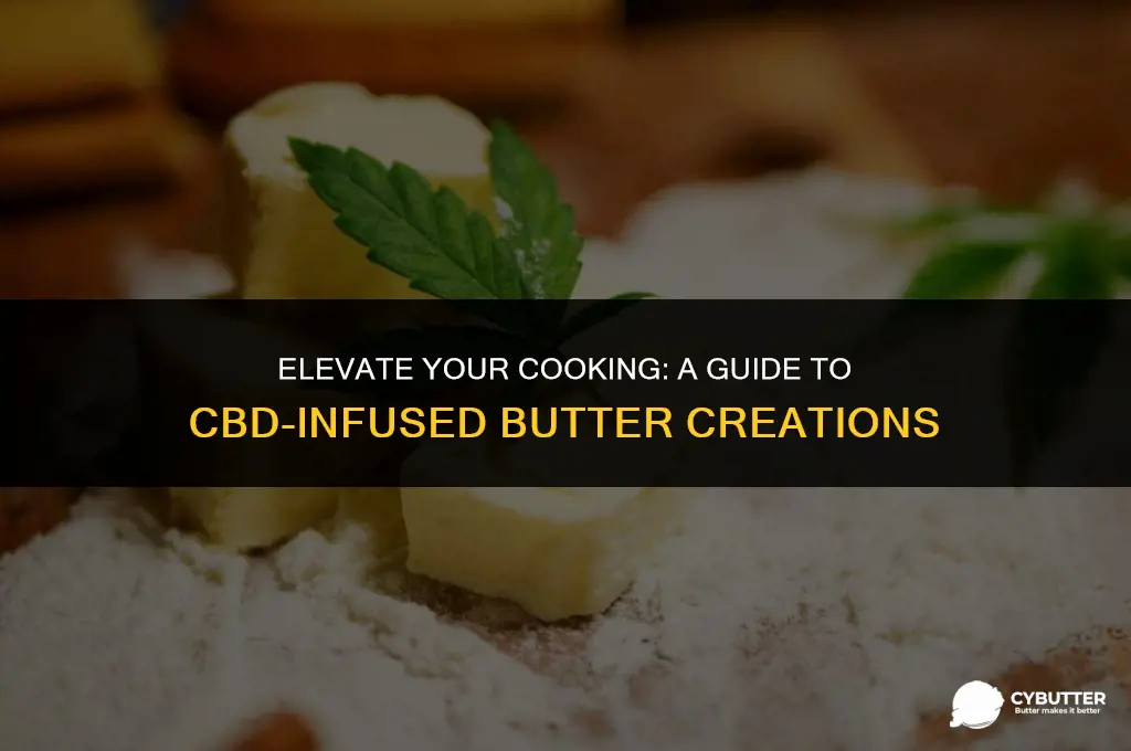 how to infuse butter with cbd oil