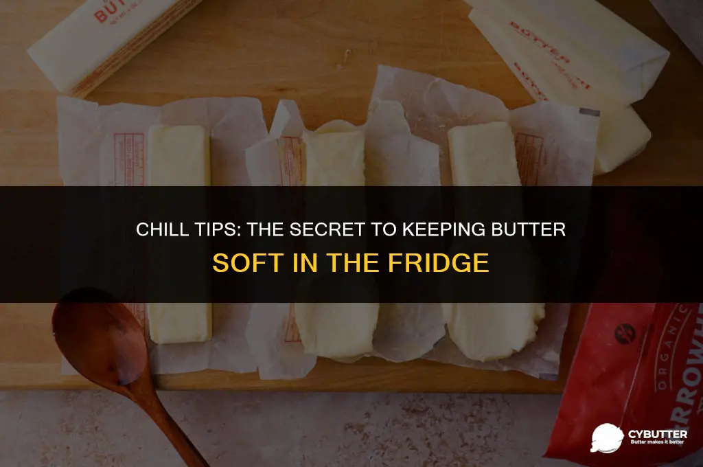 how to keep butter soft in fridge