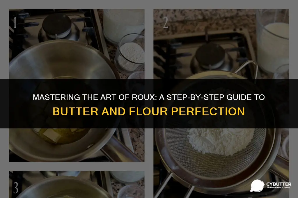 how to make a butter and flour roux