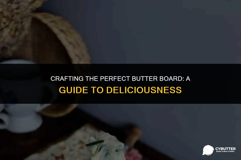how to make a butter board