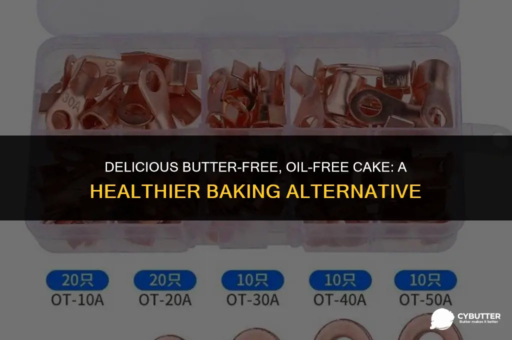 how to make a cake without butter or oil