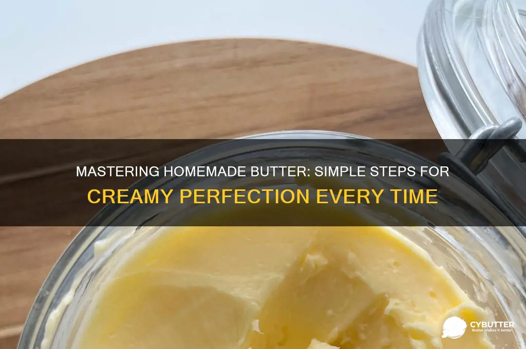 how to make a good butter